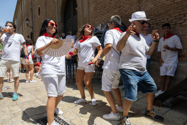 Fotos del cohete de fiestas de Tudela 2026