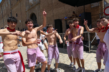 Fotos del cohete de fiestas de Tudela 2026