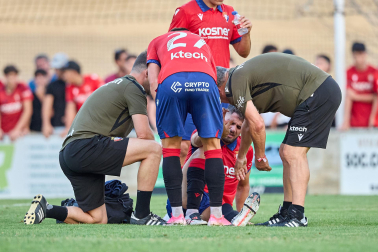 Fotos del amistoso entre Osasuna y Racing en Mendigorria