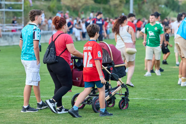 Fotos del amistoso entre Osasuna y Racing en Mendigorria