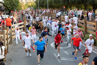 Primer encierro de fiestas de Tudela 2026
