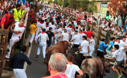 Primer encierro de fiestas de Tudela 2026