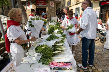 Procesión de Santa Ana en las fiestas de Tudela