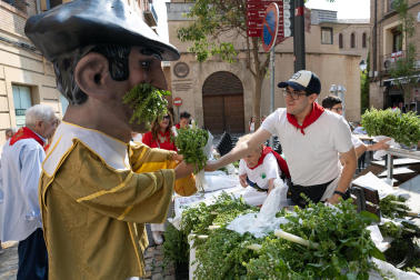 Procesión de Santa Ana en las fiestas de Tudela