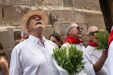 Procesión de Santa Ana en las fiestas de Tudela