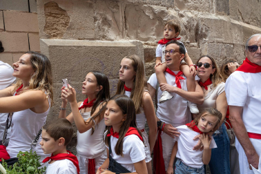 Procesión de Santa Ana en las fiestas de Tudela