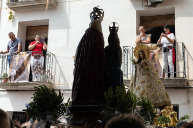 Procesión de Santa Ana en las fiestas de Tudela