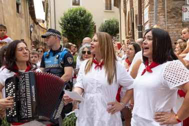 Procesión de Santa Ana en las fiestas de Tudela