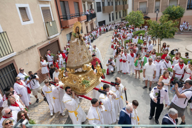 Procesión de Santa Ana en las fiestas de Tudela