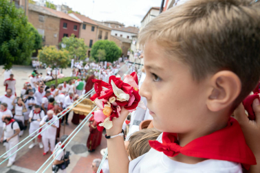 Procesión de Santa Ana en las fiestas de Tudela