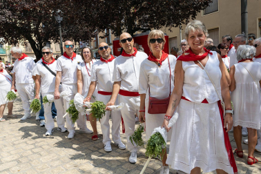 Procesión de Santa Ana en las fiestas de Tudela