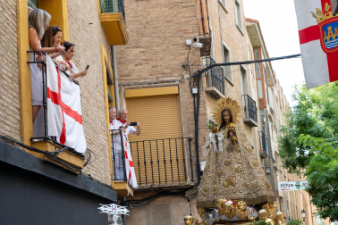 Procesión de Santa Ana en las fiestas de Tudela