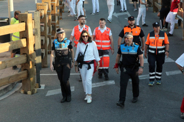Fotos del cuarto encierro de fiestas de Tudela 2026
