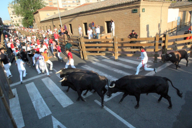 Fotos del cuarto encierro de fiestas de Tudela 2026