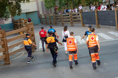 Fotos del cuarto encierro de fiestas de Tudela 2026