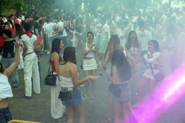 Fiesta Joven en Tudela en las fiestas de Santa Ana 2026