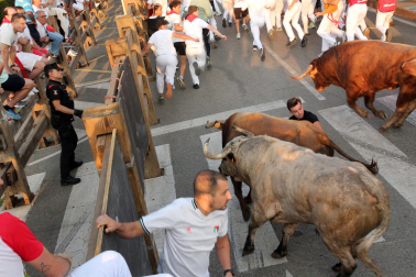 Fotos del quinto encierro de fiestas de Tudela 2026