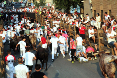 Fotos del quinto encierro de fiestas de Tudela 2026