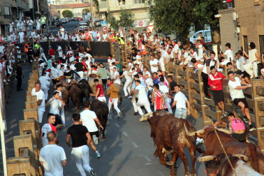 Fotos del quinto encierro de fiestas de Tudela 2026