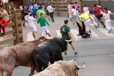 Fotos del quinto encierro de fiestas de Tudela 2026