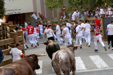 Fotos del quinto encierro de fiestas de Tudela 2026
