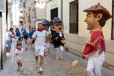 Encierro infantil del 29 de julio en Tudela