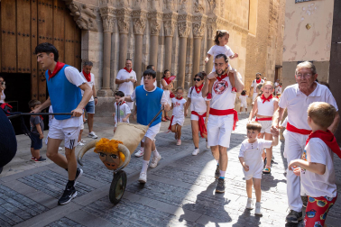 Encierro infantil del 29 de julio en Tudela
