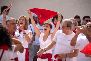 Fotos del cohete de las fiestas de Beriáin 2026