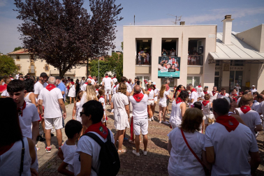 Fotos del cohete de las fiestas de Beriáin 2026