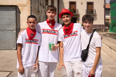 Fotos del cohete de las fiestas de Beriáin 2026