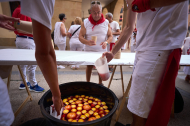 Fotos del cohete de fiestas de Lodosa