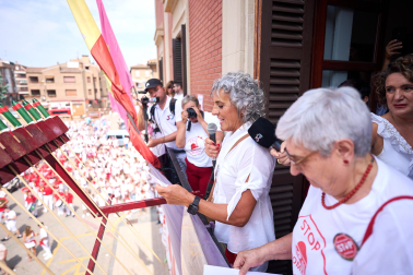Fotos del cohete de fiestas de Lodosa