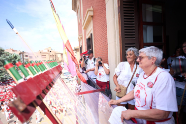 Fotos del cohete de fiestas de Lodosa