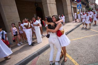 Fotos del cohete de fiestas de Lodosa