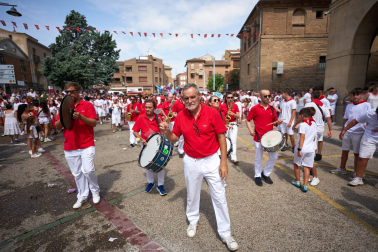 Fotos del cohete de fiestas de Lodosa
