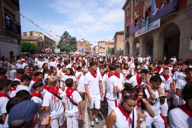 Fotos del cohete de fiestas de Lodosa