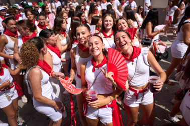 Fotos del cohete de fiestas de Lodosa