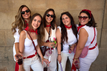 Fotos del cohete de fiestas de Lodosa
