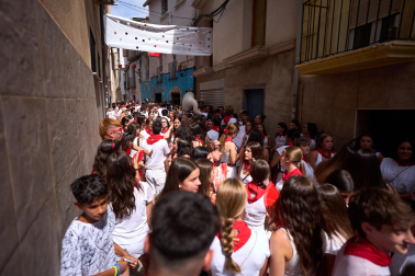 Fotos del cohete de fiestas de Lodosa