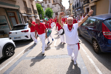 Fotos del cohete de fiestas de Lodosa