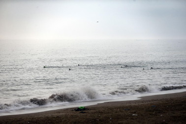Fotos de la llegada de inmigrantes a la costa de Ceuta