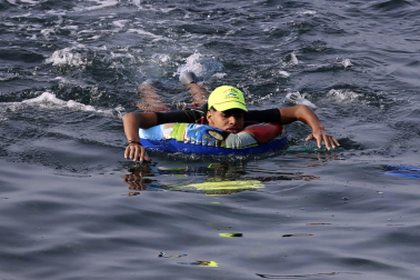 Fotos de la llegada de inmigrantes a la costa de Ceuta