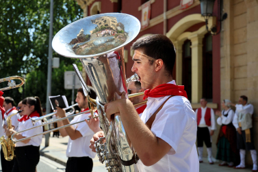 Fotos del cohete de fiestas de Estella