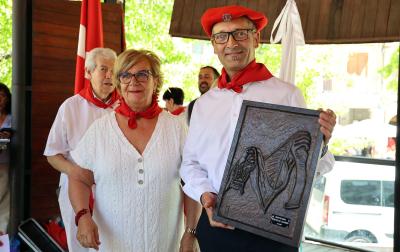 Fotos del cohete de fiestas de Estella