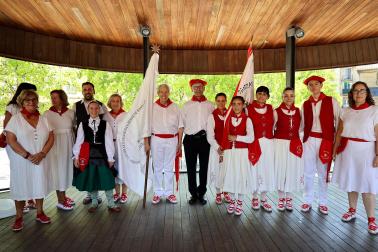 Fotos del cohete de fiestas de Estella