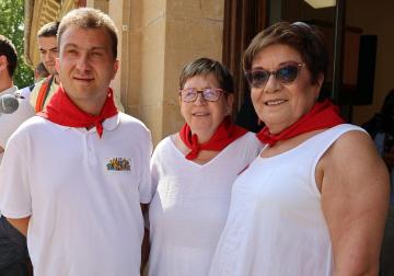 Fotos del cohete de fiestas de Estella