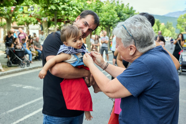 Foto del chupinazo de las fiestas de Etxarri Aranatz 2026
