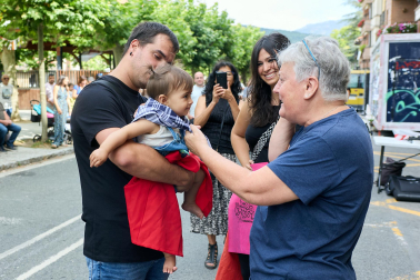 Foto del chupinazo de las fiestas de Etxarri Aranatz 2026