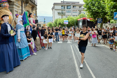 Foto del chupinazo de las fiestas de Etxarri Aranatz 2026