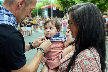 Foto del chupinazo de las fiestas de Etxarri Aranatz 2026